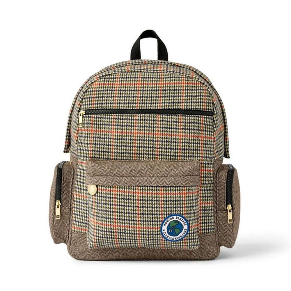 NWT Target x Rowing Blazers Houndstooth Backpack, fits most 15” laptops